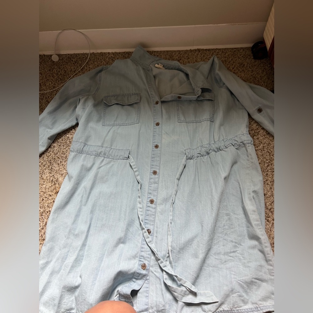 Denim dress
